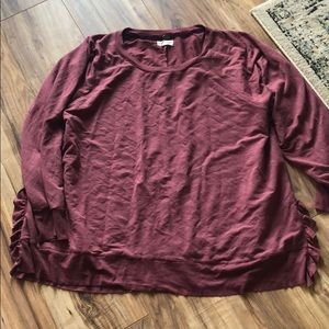 Long sleeve Cupio top with ruffles